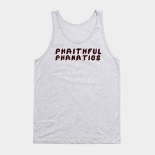 phaithful-phanatics-black Tank Top